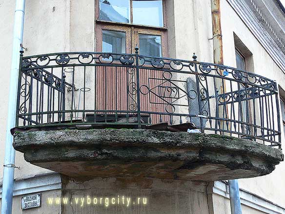 Решетка балкона 1799 года